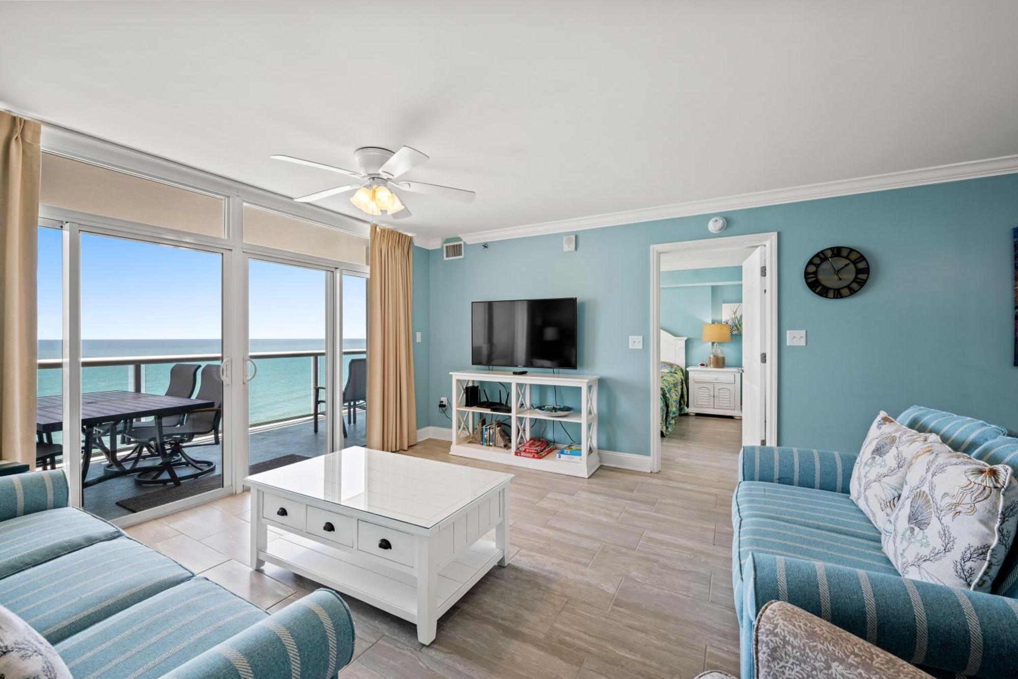 فيلا Blue Water Keyes 1003 - Oceanfront - Crescent Beach Section شاطئ ميرتل المظهر الخارجي الصورة